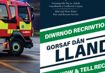 Show and Tell Recruitment Day at Llandeilo Fire Station