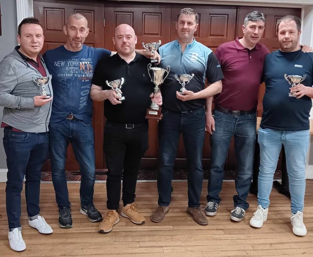 Narberth and District Poool League finals night winners