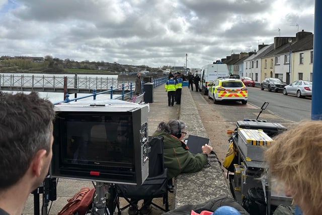Filming continues on ‘murder mystery’ drama set in Pembroke Dock