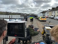 Filming continues on ‘murder mystery’ drama set in Pembroke Dock