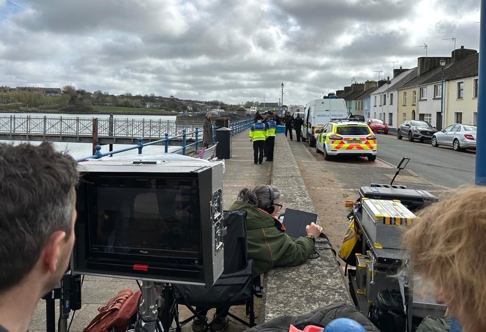 Filming continues on ‘murder mystery’ drama set in Pembroke Dock