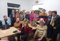 Hundleton WI welcomes special guests to Easter-themed meeting