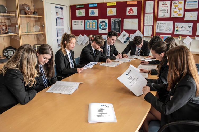 Greenhill school pupils