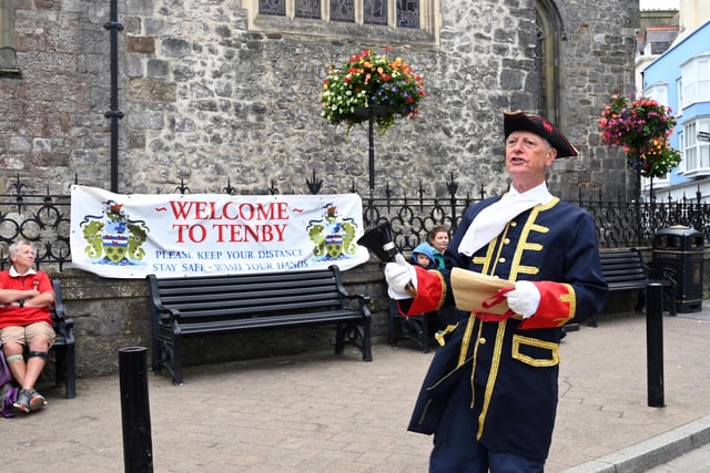 Call to fill the role of Tenby 'Town Crier' echoed once again