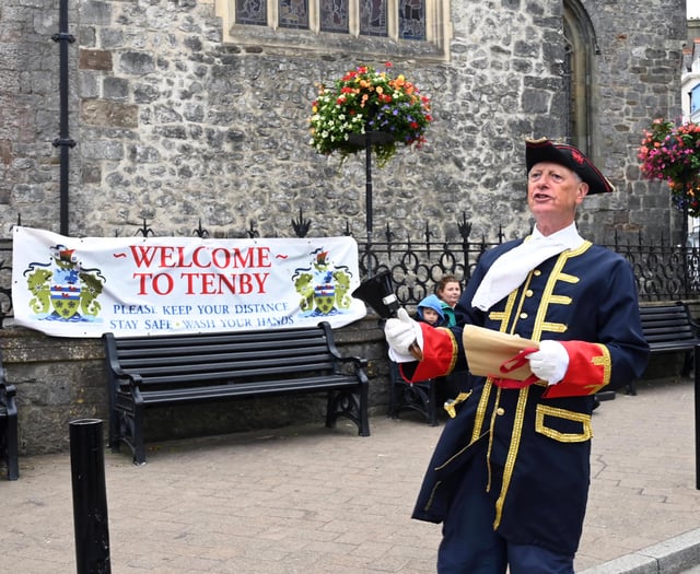Call to fill the role of Tenby 'Town Crier' echoed once again