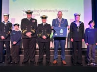 Tenby's Mayor 'floored' by Sea Cadets' achievements