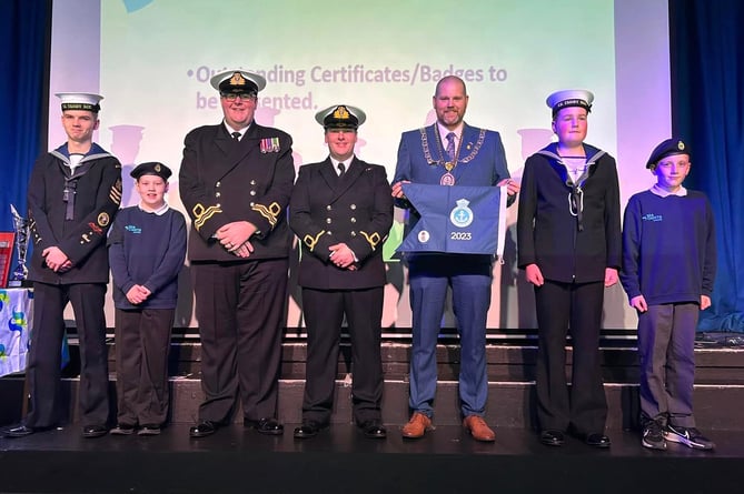 Tenby Sea Cadets awards