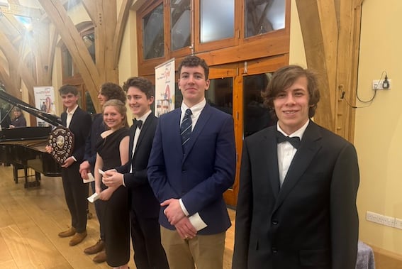Finalists of the 2024 Young Music Makers of Dyfed
