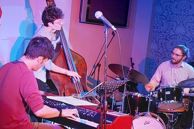 The Eddie Gripper Trio at The Plas, Narberth