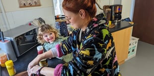 Toddler chef from Pembrokeshire shows off her cooking skills