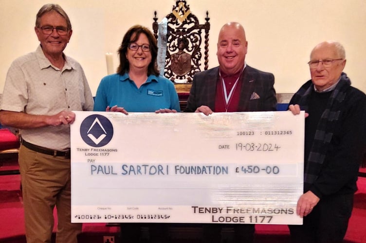 Tenby freemasons Sartori Pic