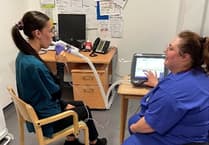 New rapid-diagnosis lung function testing equipment for South Pembrokeshire Hospital