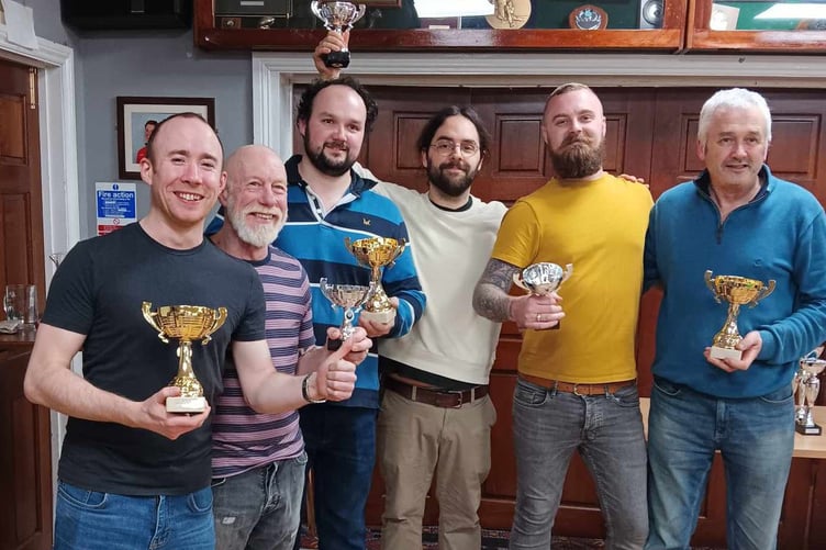 Triples: Runners Up: (Jeffreyston A), Winners: (Narberth Raob B)