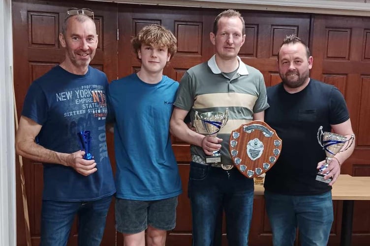 Masters: A League Runner Up: Richard Lewis, B League Runner Up: Evan Owen, A League Winner +Shield: David Lewis, B League Winner: Phil Lewis