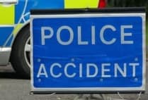 Teen arrested after crash in Carmarthenshire