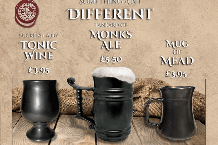 Belgrave Hotel Tenby - Menu page 3