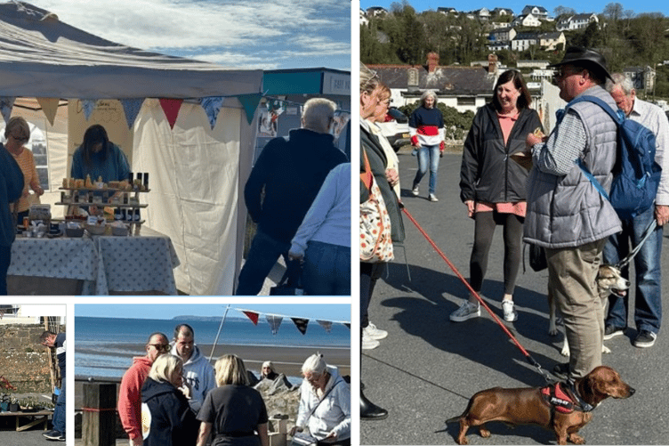 The first Pendine Produce Market