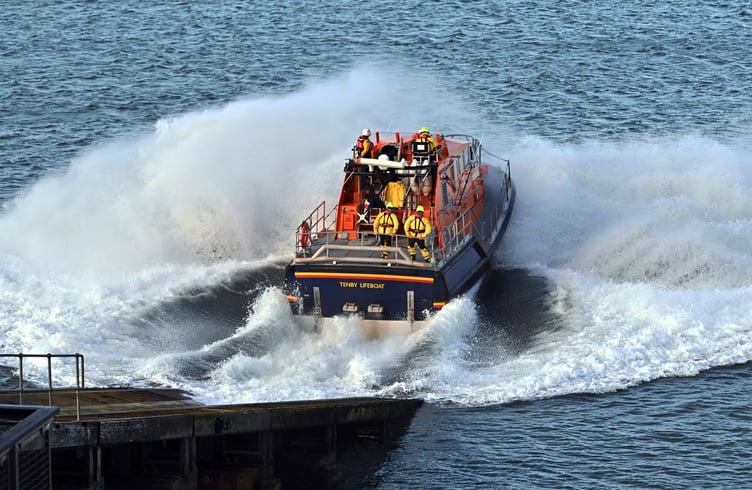Tenby lifeboat GDP 2024