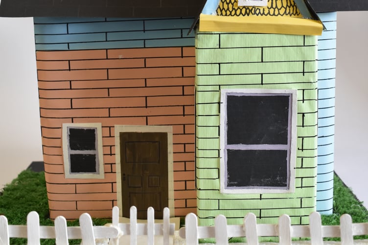 Sculpture / model by Milford Haven School student