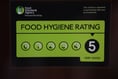 Pembrokeshire restaurant given new food hygiene rating