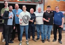 Narberth Darts League finals award presentations