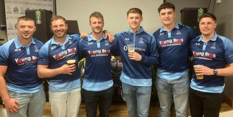 Narberth's try scorers against the Quins