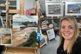 Artist Rachel Rasmussen prepares for Tenby Museum exhibition