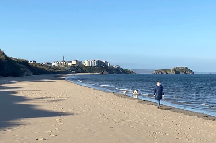 Tenby's South Beach