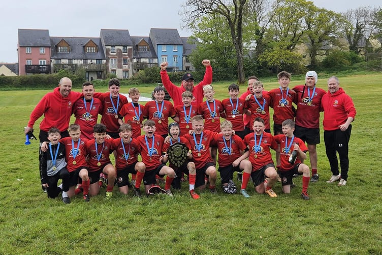 Pembroke Under 12s were victorious in the County Junior Age group finals