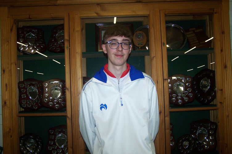Under 25s singles winner Rhys Day