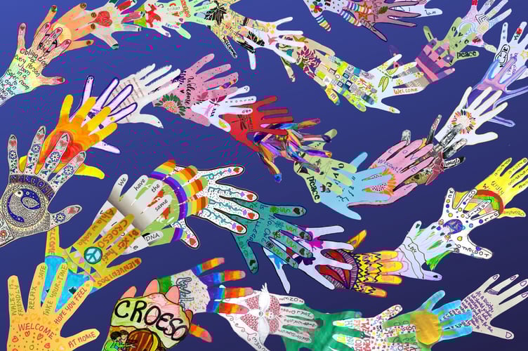Hands in Protest 
