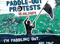 'Cut the crap!' Surfers Against Sewage protest for Pembrokeshire
