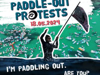 'Cut the crap!' Surfers Against Sewage protest for Pembrokeshire
