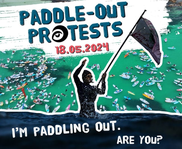 'Cut the crap!' Surfers Against Sewage protest for Pembrokeshire
