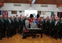 Male Choir in harmony at Pembroke Mayor Aden Brinn’s final fundraiser