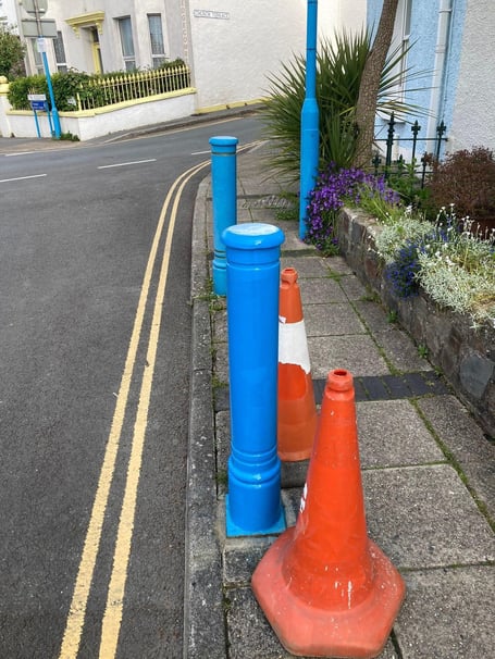 Saundersfoot bollards