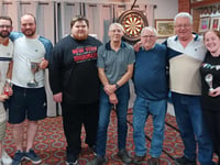 Narberth & District Darts League raise £1,245 for Teddy