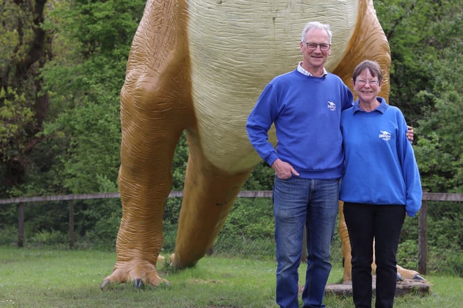 Simon and Amanda Meyrick, The Dinosaur Park Tenby
