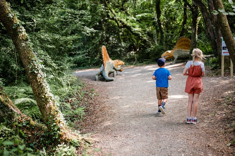 The Dinosaur Trail, Dinosaur Park Tenby