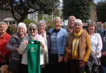 St Issell’s WI unveils Coronation tree plaque at Saundersfoot