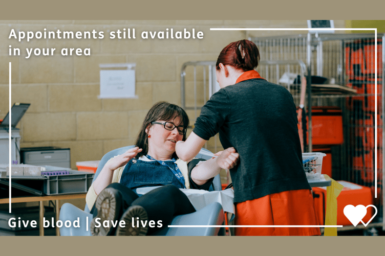 Give blood - Save lives