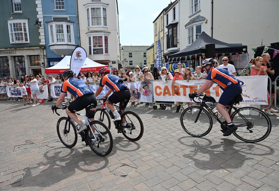 'Tragedy' as cyclist sadly dies during Cardiff to Tenby Carten ride