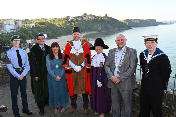 Mayor Tenby Dai Morgan
