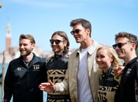Saundersfoot’s Sam joins NFL icon Tom Brady at E1 Venice GP win
