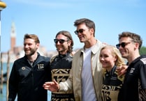 Saundersfoot’s Sam joins NFL icon Tom Brady at E1 Venice GP win