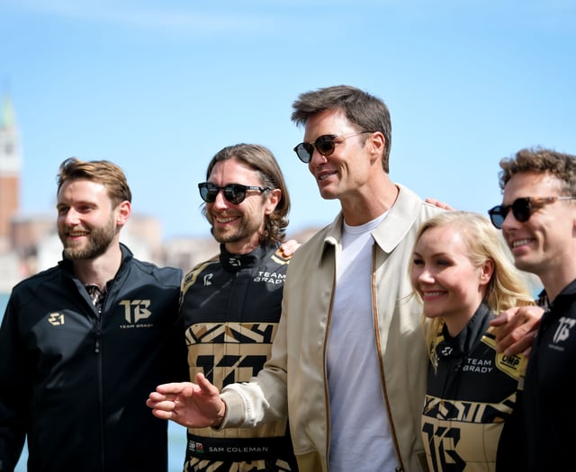 Saundersfoot’s Sam joins NFL icon Tom Brady at E1 Venice GP win