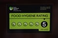 Pembrokeshire restaurant given new food hygiene rating