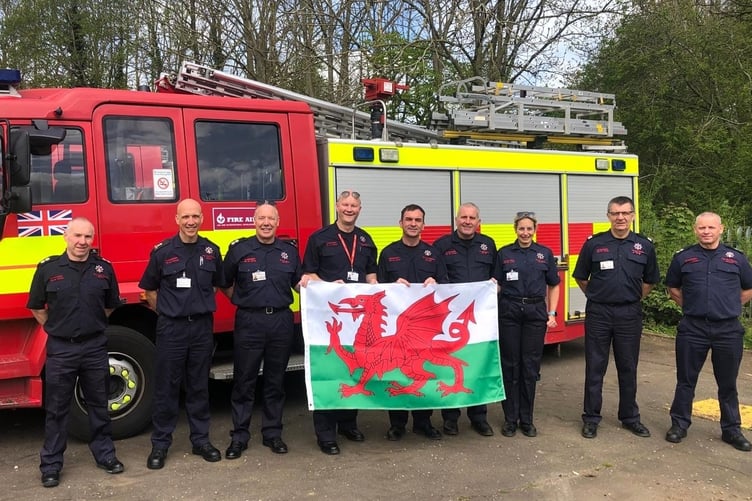 Mid & West Wales Fire & Rescue Service - Ukraine Convoy