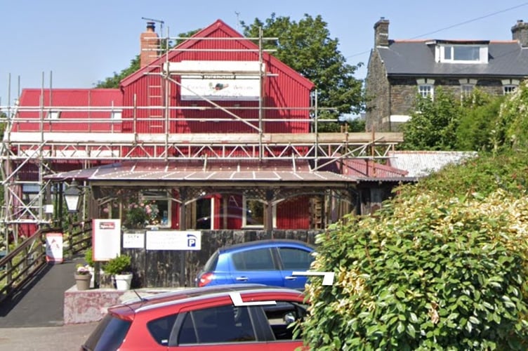 Tafarn Sinc community pub in Rosebush