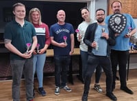 Narberth Darts League award presentations